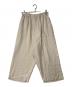 CLASKA（クラスカ）の古着「D リネンワイドパンツ」｜ベージュ