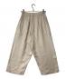 CLASKA (クラスカ) D リネンワイドパンツ ベージュ サイズ:38：5000円