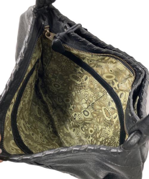 IBIZA（イビザ）IBIZA (イビサ) ショルダーバッグ ブラックの古着・服飾アイテム