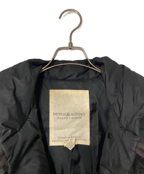 Denim & Supply Ralph Lauren（デニム＆サプライ ラルフローレン）Denim & Supply Ralph Lauren (デニム＆サプライ ラルフローレン) ダウンジャケット ブラック サイズ:Mの古着・服飾アイテム