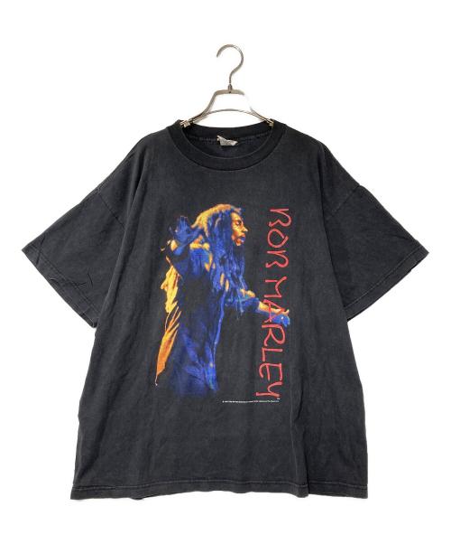 THE PLANET INK（プラネットインク）THE PLANET INK (プラネットインク) ヴィンテージプリントTシャツ BOB MARLEY ブラック サイズ:XLの古着・服飾アイテム