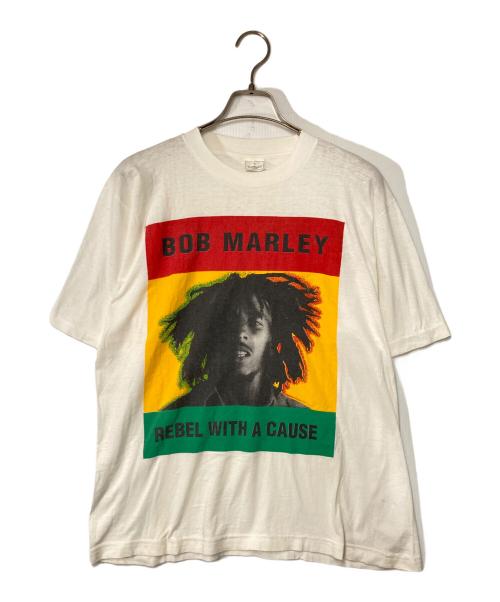 -（-）- (-) プリントTシャツ 90's ホワイト サイズ:Lの古着・服飾アイテム