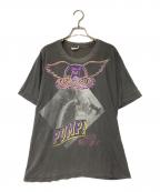 USEDユーズド）の古着「ヴィンテージ プリントTシャツ Monsters of Rock」｜グレー