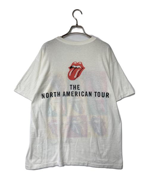 古着（フルギ）古着 (フルギ) ヴィンテージプリントTシャツ The Rolling Stones 80's ホワイト サイズ:Lの古着・服飾アイテム