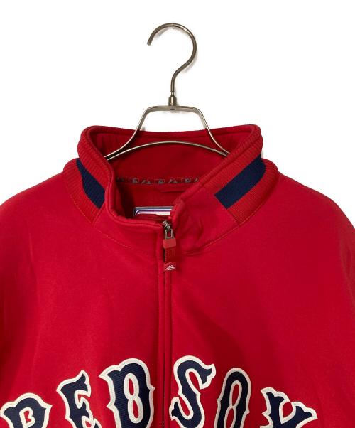 Majestic（マジェスティック）Majestic (マジェスティック) スタジャン レッド サイズ:XLの古着・服飾アイテム