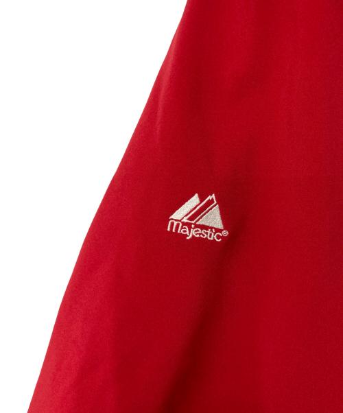 Majestic（マジェスティック）Majestic (マジェスティック) スタジャン レッド サイズ:XLの古着・服飾アイテム