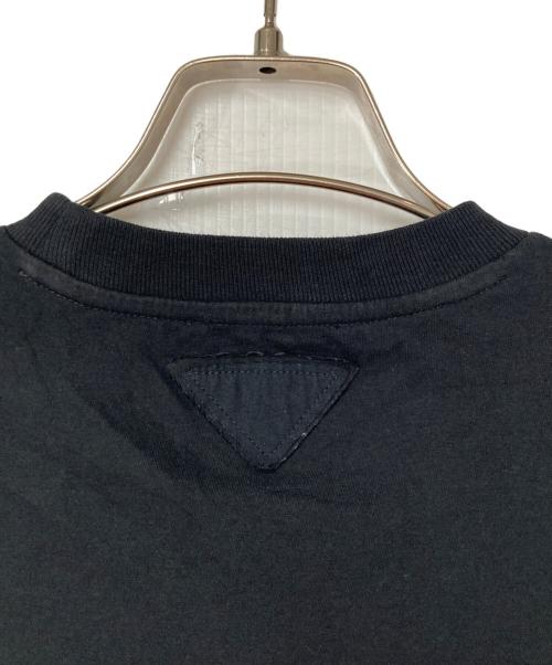 PRADA（プラダ）PRADA (プラダ) クルーネックTシャツ ブラック サイズ:XSの古着・服飾アイテム