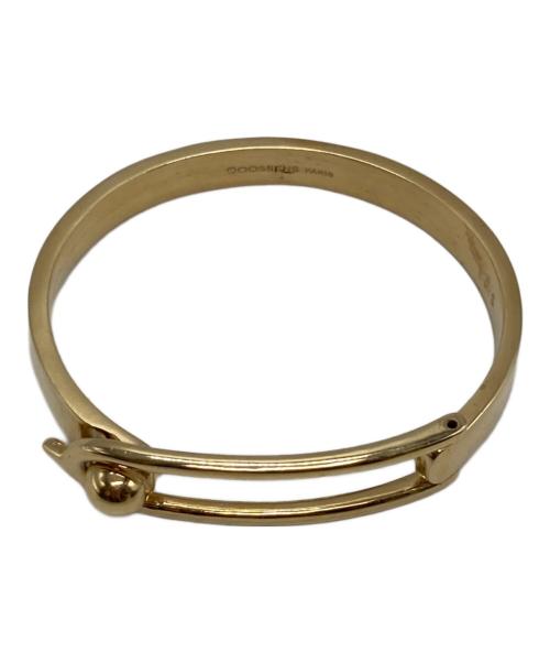 GOOSSENS Paris（グーセンスパリ）GOOSSENS Paris (グーセンスパリ) バックルブレスレット ゴールドの古着・服飾アイテム