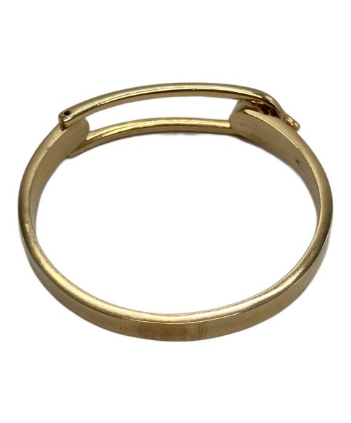 GOOSSENS Paris（グーセンスパリ）GOOSSENS Paris (グーセンスパリ) バックルブレスレット ゴールドの古着・服飾アイテム