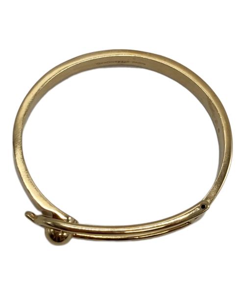 GOOSSENS Paris（グーセンスパリ）GOOSSENS Paris (グーセンスパリ) バックルブレスレット ゴールドの古着・服飾アイテム