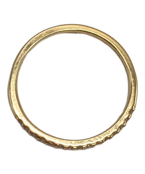 agete（アガット）agete (アガット) K18ハーフエタニティリング サイズ:表記なしの古着・服飾アイテム