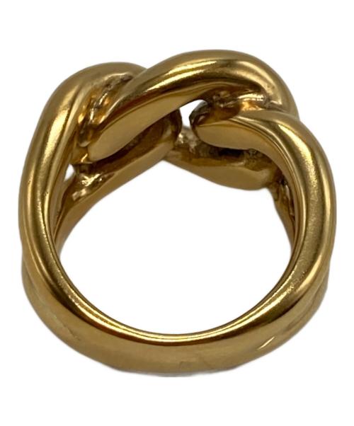 GOOSSENS Paris（グーセンスパリ）GOOSSENS Paris (グーセンスパリ) チェーンリング ゴールド サイズ:11号の古着・服飾アイテム