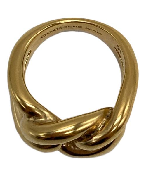 GOOSSENS Paris（グーセンスパリ）GOOSSENS Paris (グーセンスパリ) チェーンリング ゴールド サイズ:11号の古着・服飾アイテム