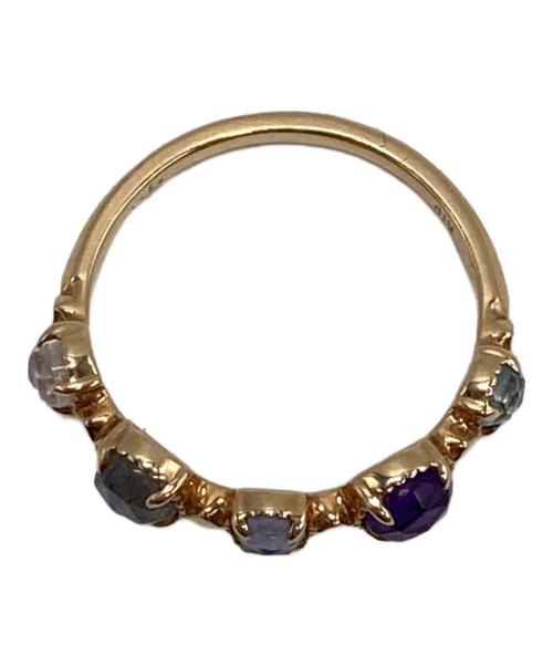 agete（アガット）agete (アガット) K10マルチストーンリング サイズ:表記なしの古着・服飾アイテム