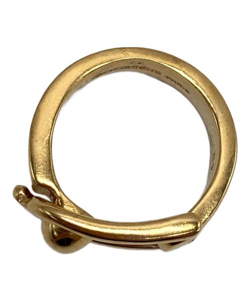 GOOSSENS Paris（グーセンスパリ）GOOSSENS Paris (グーセンスパリ) バックルリング  Boucle Ring ゴールド サイズ:10号の古着・服飾アイテム