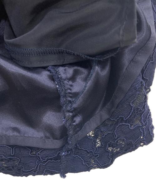 Diagram GRACE CONTINENTAL（ダイアグラム グレースコンチネンタル）Diagram GRACE CONTINENTAL (ダイアグラム グレースコンチネンタル) ノースリーブワンピース / 刺繍ドレス ネイビー サイズ:36の古着・服飾アイテム