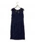 Diagram GRACE CONTINENTAL (ダイアグラム グレースコンチネンタル) ノースリーブワンピース / 刺繍ドレス ネイビー サイズ:36：4500円