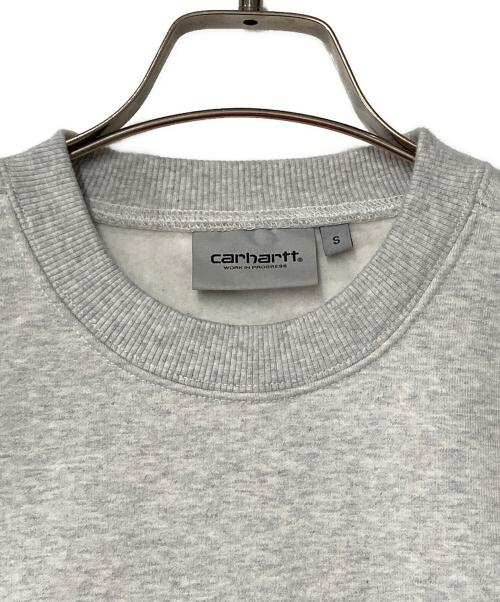 Carhartt WIP（カーハート ワークインプログレス）Carhartt WIP (カーハート ワークインプログレス) Carhartt WIP LA Sweatshirt グレー サイズ:Sの古着・服飾アイテム