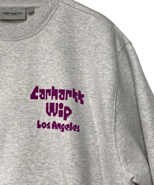 Carhartt WIP（カーハート ワークインプログレス）Carhartt WIP (カーハート ワークインプログレス) Carhartt WIP LA Sweatshirt グレー サイズ:Sの古着・服飾アイテム