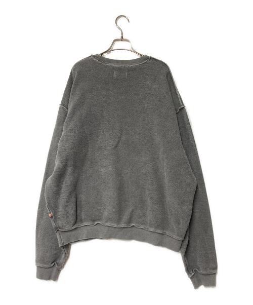HONOR THE GIFT（オナーザギフト）HONOR THE GIFT (オナーザギフト) クルーネックスウェット グレー サイズ:XLの古着・服飾アイテム