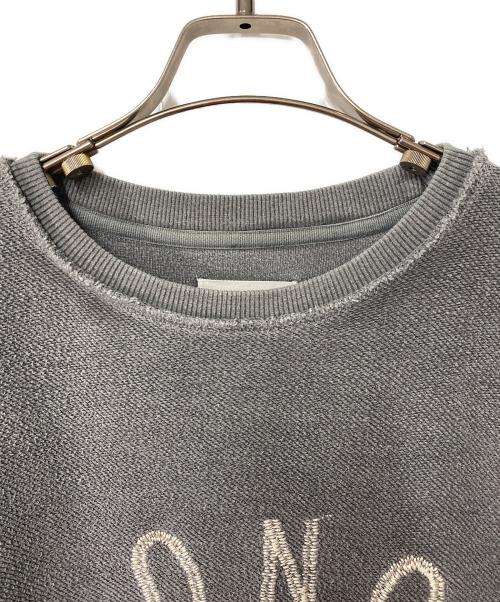 HONOR THE GIFT（オナーザギフト）HONOR THE GIFT (オナーザギフト) クルーネックスウェット グレー サイズ:XLの古着・服飾アイテム