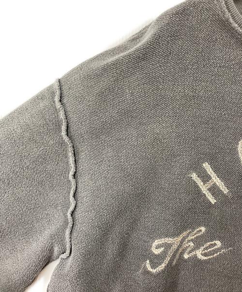 HONOR THE GIFT（オナーザギフト）HONOR THE GIFT (オナーザギフト) クルーネックスウェット グレー サイズ:XLの古着・服飾アイテム