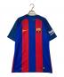 NIKE（ナイキ）の古着「FCバルセロナ オーセンティック ユニフォーム 16-17 ホーム MESSI/メッシ 10 ゲームシャツ」｜ブルー×レッド
