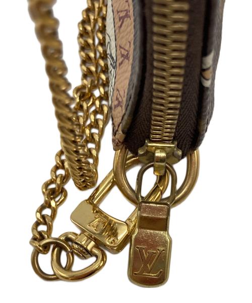 LOUIS VUITTON（ルイ ヴィトン）LOUIS VUITTON (ルイ ヴィトン) モノグラム ミニ・ポシェット・アクセソワール　 ブラウンの古着・服飾アイテム