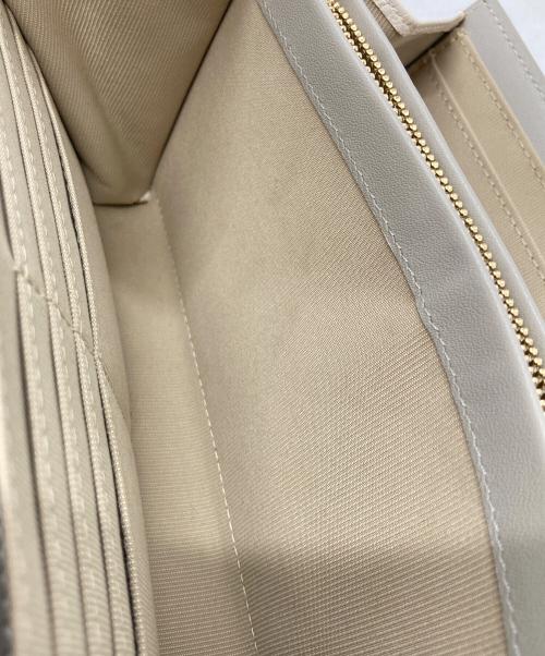 FURLA（フルラ）FURLA (フルラ) ウォレットショルダーバッグ ブラック×ベージュの古着・服飾アイテム