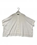 mizuiro-indミズイロインド）の古着「コットンリネンブラウス」｜ホワイト