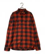 RRLダブルアールエル）の古着「バッファローチェックシャツ」｜レッド×ブラック