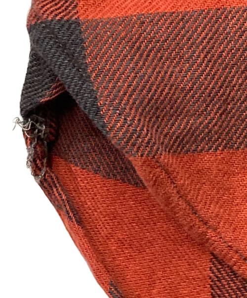 RRL（ダブルアールエル）RRL (ダブルアールエル) バッファローチェックシャツ レッド×ブラック サイズ:Mの古着・服飾アイテム