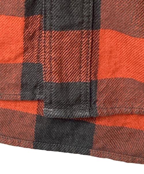 RRL（ダブルアールエル）RRL (ダブルアールエル) バッファローチェックシャツ レッド×ブラック サイズ:Mの古着・服飾アイテム
