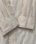 中古・古着 AURALEE (オーラリー) HARD TWIST FINX ORGANDY STRIPE SHIRT ベージュ サイズ:5：18000円