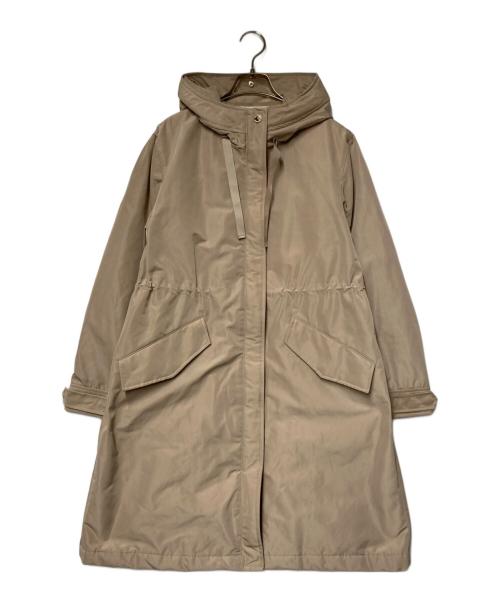 DoCLASSE（ドゥクラッセ）DoCLASSE (ドゥクラッセ) マジカルサーモ・グログラン／フードコート ベージュ サイズ:Lの古着・服飾アイテム