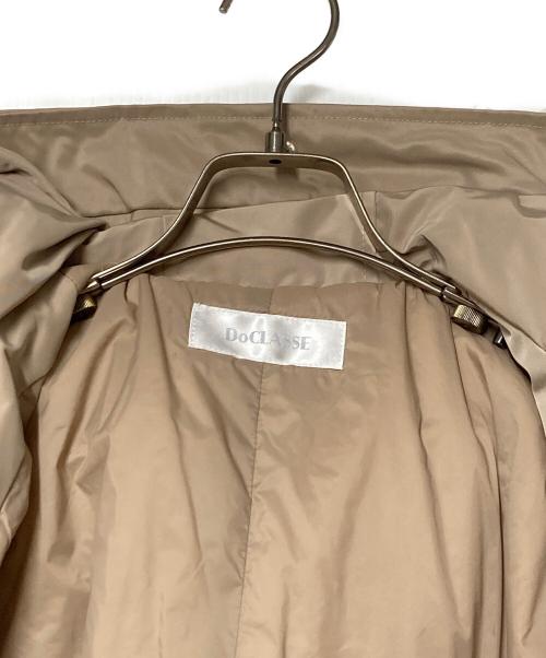 DoCLASSE（ドゥクラッセ）DoCLASSE (ドゥクラッセ) マジカルサーモ・グログラン／フードコート ベージュ サイズ:Lの古着・服飾アイテム