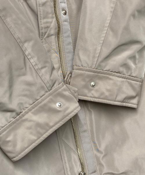 DoCLASSE（ドゥクラッセ）DoCLASSE (ドゥクラッセ) マジカルサーモ・グログラン／フードコート ベージュ サイズ:Lの古着・服飾アイテム