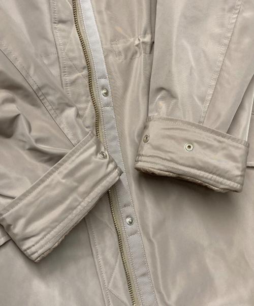 DoCLASSE（ドゥクラッセ）DoCLASSE (ドゥクラッセ) マジカルサーモ・グログラン／フードコート ベージュ サイズ:Lの古着・服飾アイテム