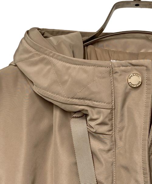 DoCLASSE（ドゥクラッセ）DoCLASSE (ドゥクラッセ) マジカルサーモ・グログラン／フードコート ベージュ サイズ:Lの古着・服飾アイテム