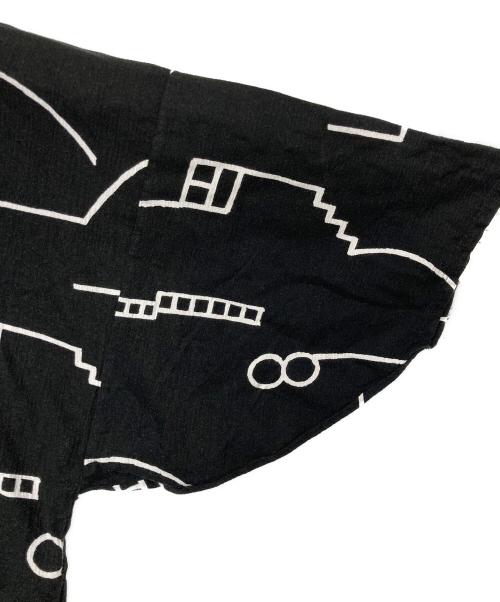 SOU・SOU（ソウソウ）SOU・SOU (ソウソウ) 総柄ワンピース ブラック サイズ:FREEの古着・服飾アイテム