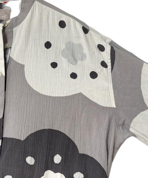 SOU・SOU（ソウソウ）SOU・SOU (ソウソウ) 総柄ワンピース グレー サイズ:表記なしの古着・服飾アイテム
