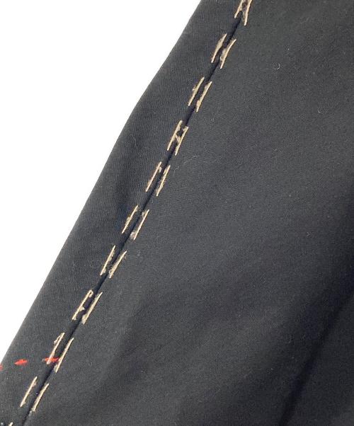 YOHJI YAMAMOTO（ヨウジヤマモト）YOHJI YAMAMOTO (ヨウジヤマモト) ステッチデザインスカート ブラック サイズ:1の古着・服飾アイテム