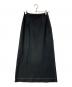 YOHJI YAMAMOTO（ヨウジヤマモト）の古着「ステッチデザインスカート」｜ブラック