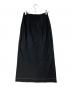 YOHJI YAMAMOTO (ヨウジヤマモト) ステッチデザインスカート ブラック サイズ:1：7000円