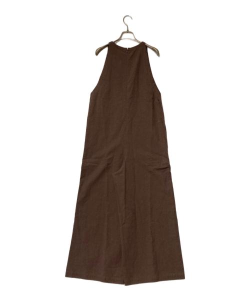 Plage（プラージュ）Plage (プラージュ) Cut off アメリカンスリーブ サロペット ブラウン サイズ:36の古着・服飾アイテム