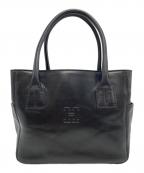 HIROFUヒロフ）の古着「Hロゴ ハンドバッグ」｜ブラック