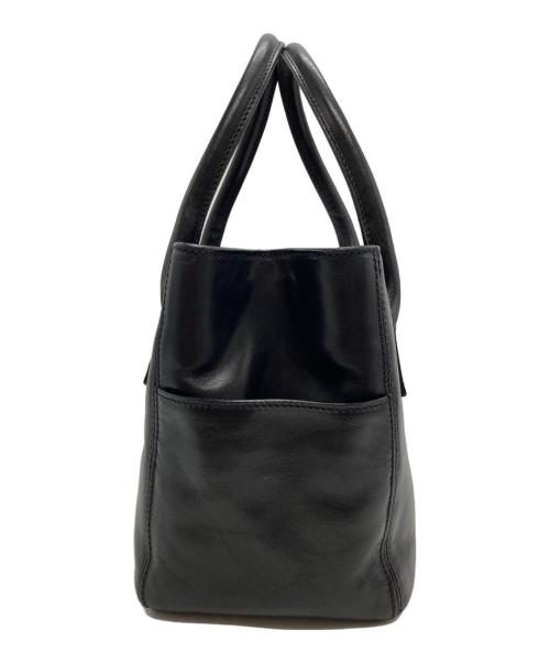 HIROFU（ヒロフ）HIROFU (ヒロフ) Hロゴ ハンドバッグ ブラックの古着・服飾アイテム