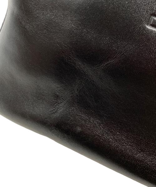 HIROFU（ヒロフ）HIROFU (ヒロフ) Hロゴ ハンドバッグ ブラックの古着・服飾アイテム