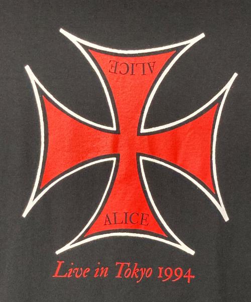 ALICE Hollywood（アリス ハリウッド）ALICE Hollywood (アリス ハリウッド) LIVE IN TOKYO T-SHIRT/ライブ イン トーキョー Tシャツ ブラック サイズ:XLの古着・服飾アイテム