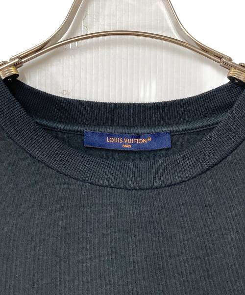 LOUIS VUITTON（ルイ ヴィトン）LOUIS VUITTON (ルイ ヴィトン) インサイドアウト クルーネックTシャツ ブラック サイズ:SIZE Mの古着・服飾アイテム